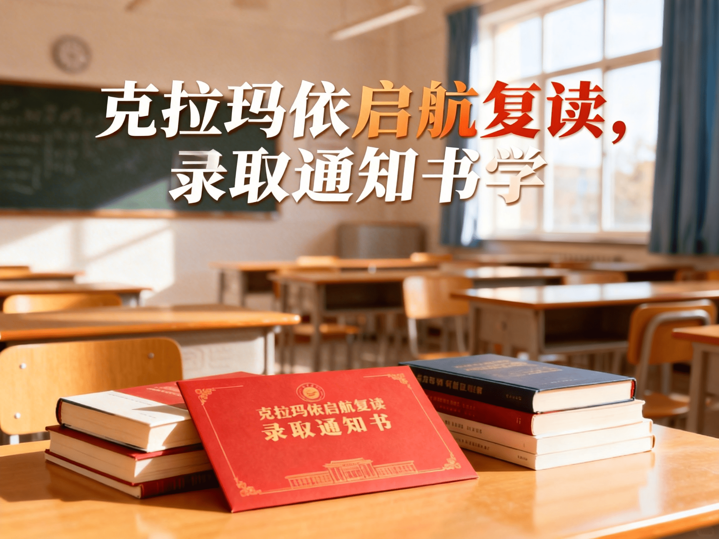 jimeng-2026-04-13-9883-将红色录取通知书上的文字改为“克拉玛依启航复读 录取通知书”，保持图片其他部分不..._new.png